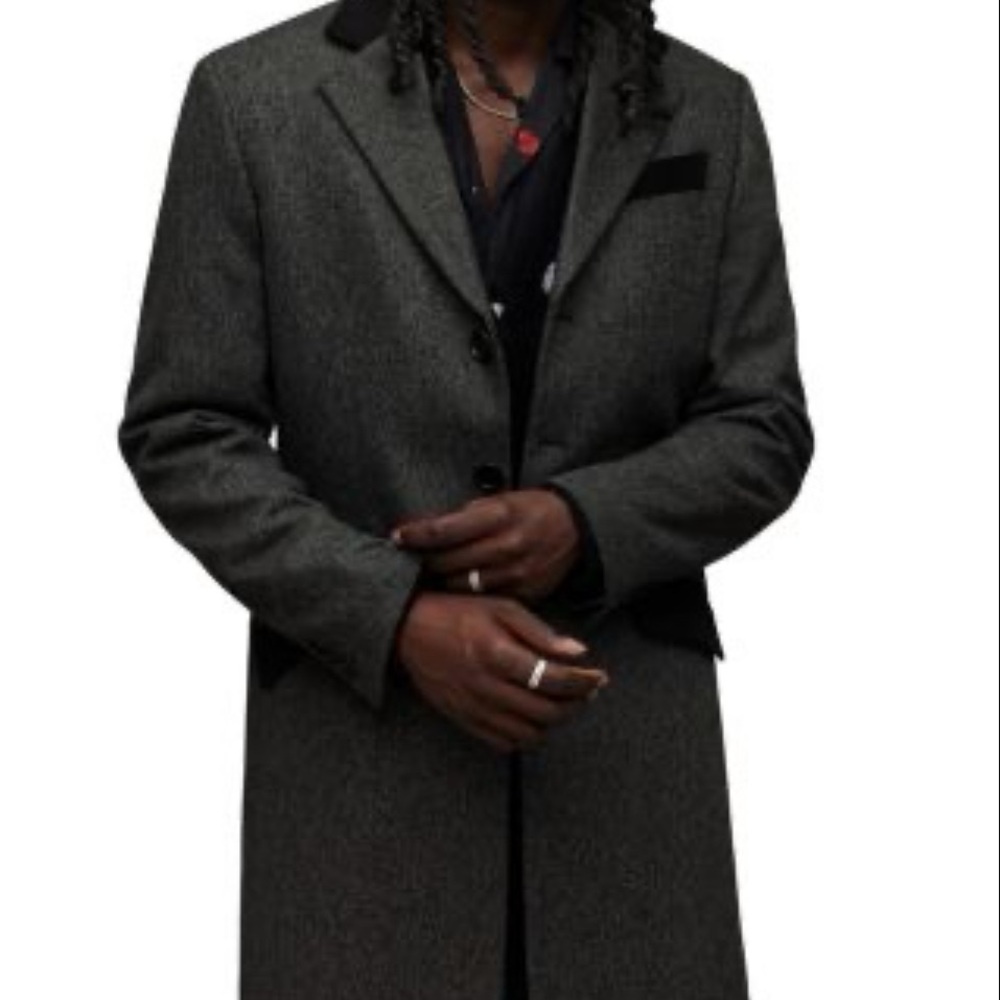 All Saints Women’s Tommy Coat (Brand new with tags attached)